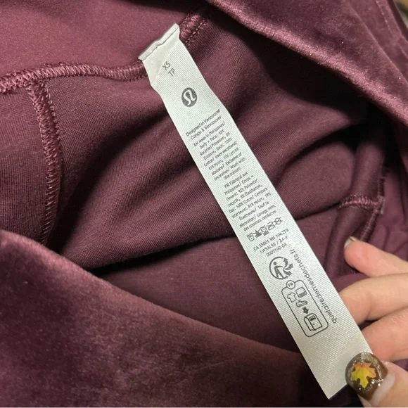 NWT Lululemon Scuba High-Rise Mini Skirt *Velvet - Picture 4 of 11